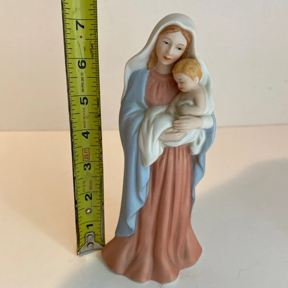 Home Interiors MADONNA AND CHILD Figurine Jesus Greatest Stories Ever Told 1997